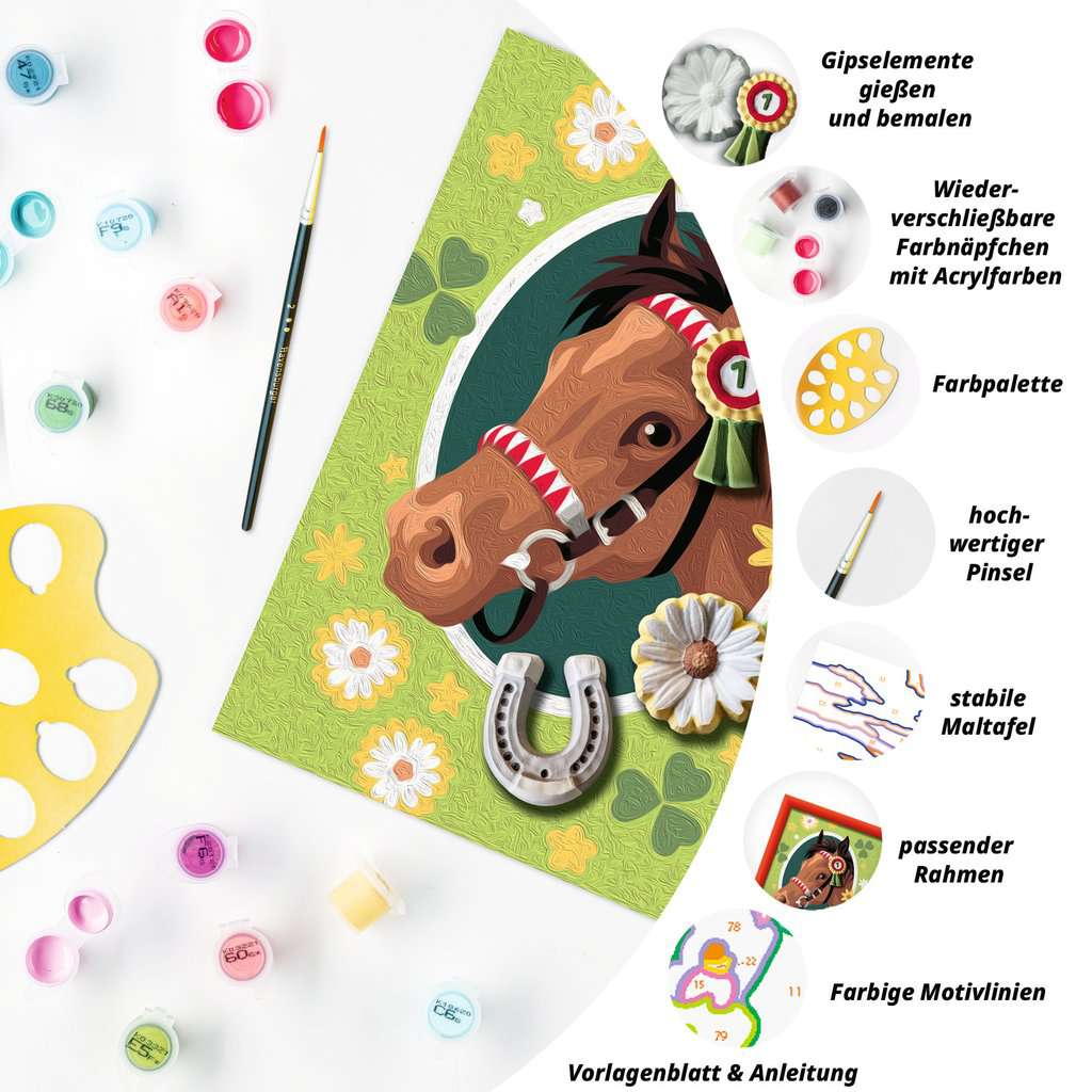 Malen Ravensburger CREART: Pferdeglück