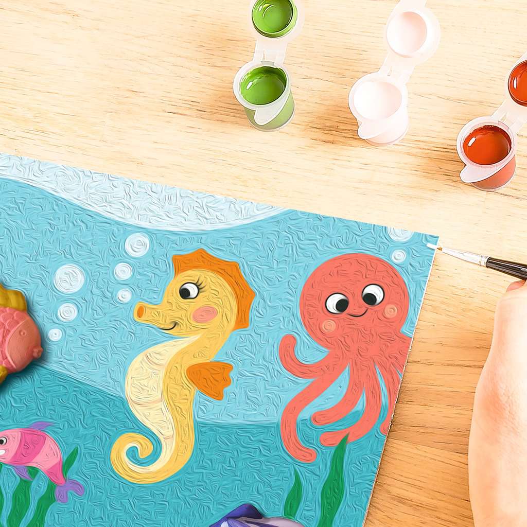 Malen Ravensburger CREART: Meeresfreunde