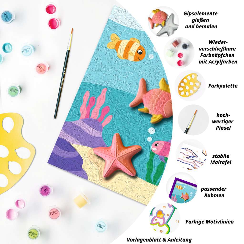 Malen Ravensburger CREART: Meeresfreunde