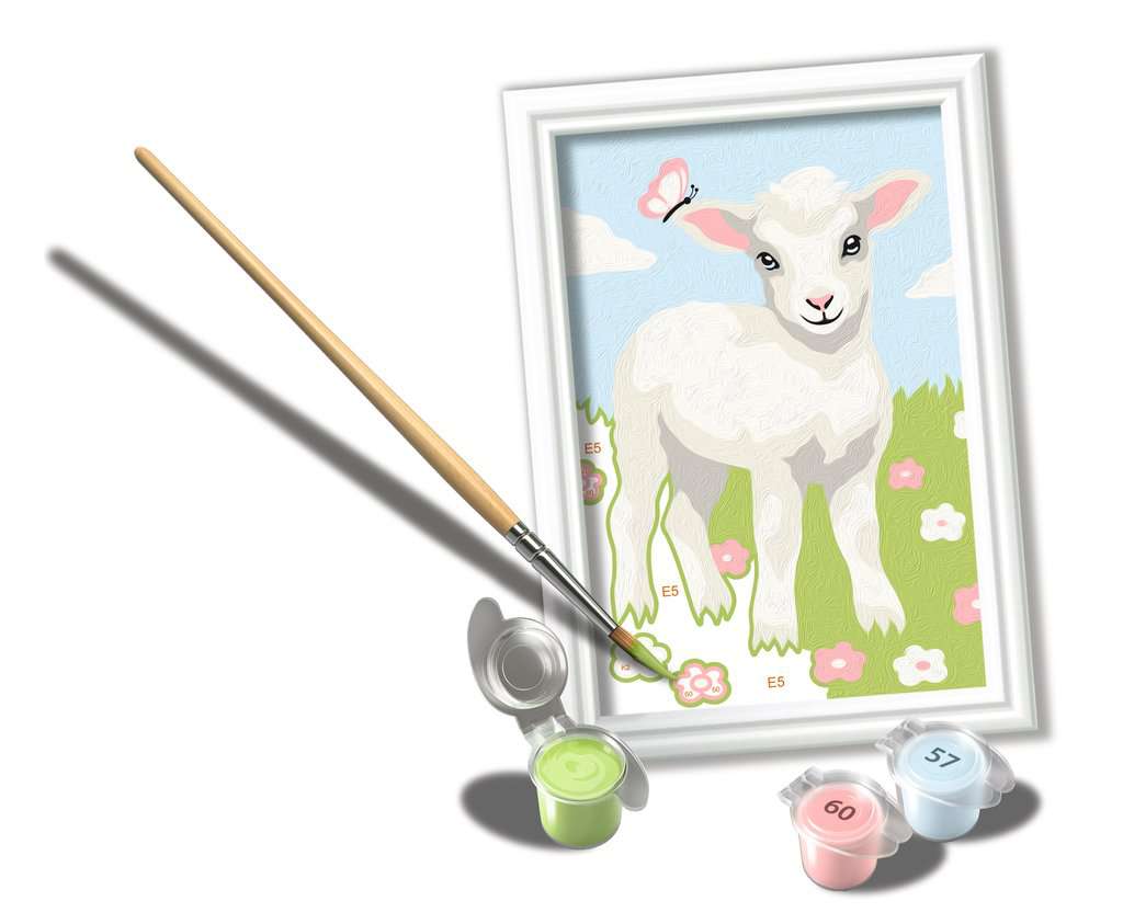 Malen Ravensburger CREART: Süßes Lämmchen