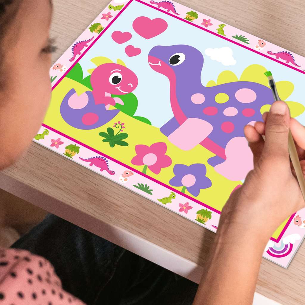 Malen Ravensburger CREART: Bunte Dinosaurier