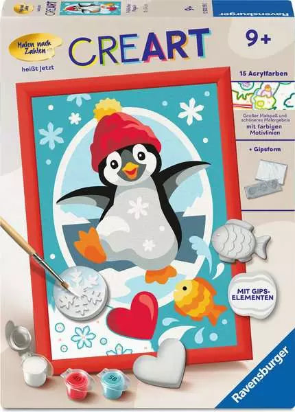 CREART: Fröhlicher Pinguin