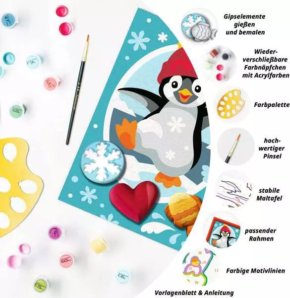 CREART: Fröhlicher Pinguin