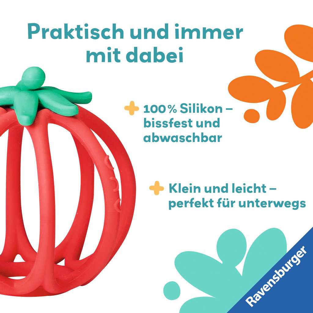 Babyspielwaren Ravensburger play+ ⎮ Kuller-Greifling: Tomate