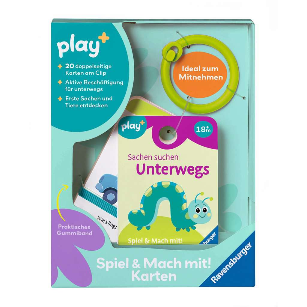 Bilderbuch Ravensburger Spiel & Mach mit! Karten: Sachen suchen: