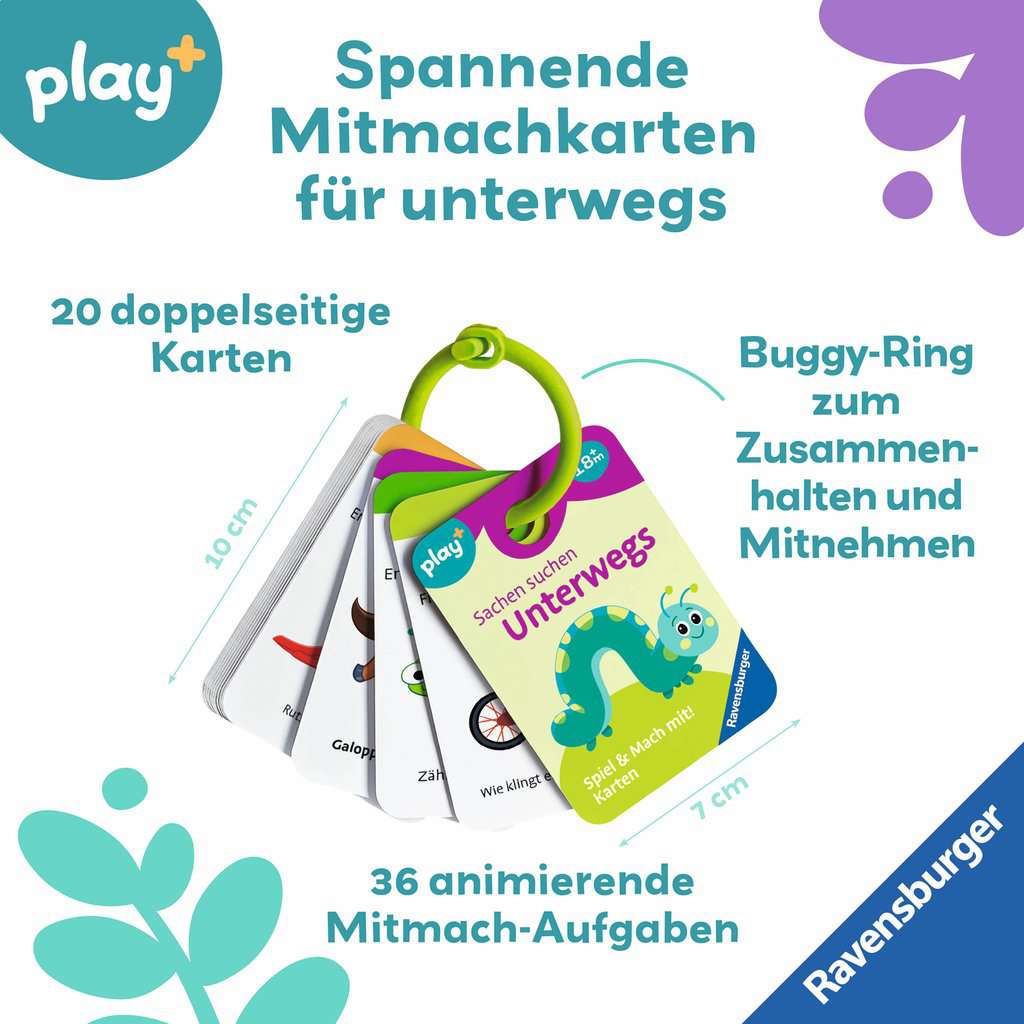 Bilderbuch Ravensburger Spiel & Mach mit! Karten: Sachen suchen: