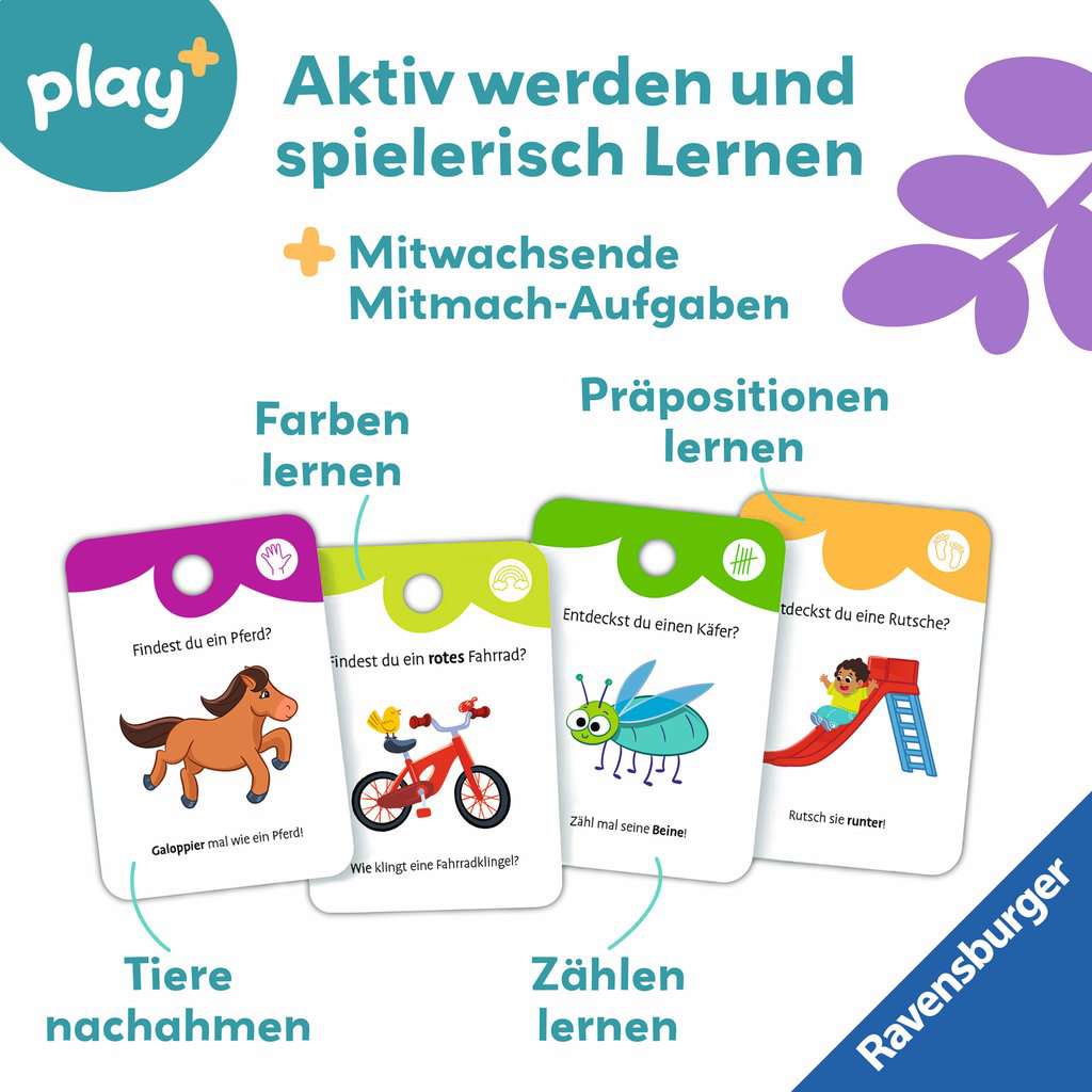 Bilderbuch Ravensburger Spiel & Mach mit! Karten: Sachen suchen: