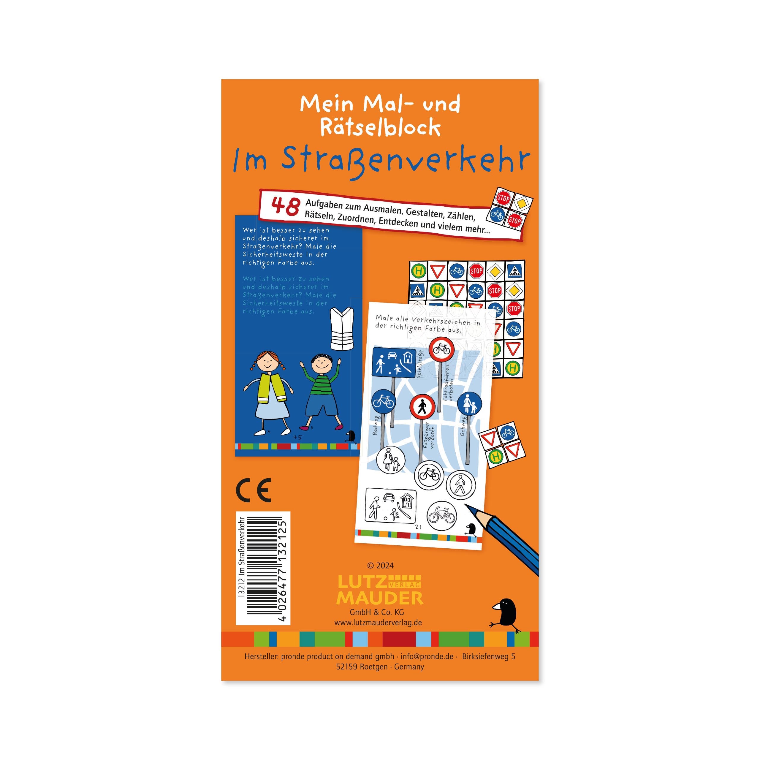 Sonstiges Lutz Mauder Verlag Rätselblock Suku, Im Straßenverkehr