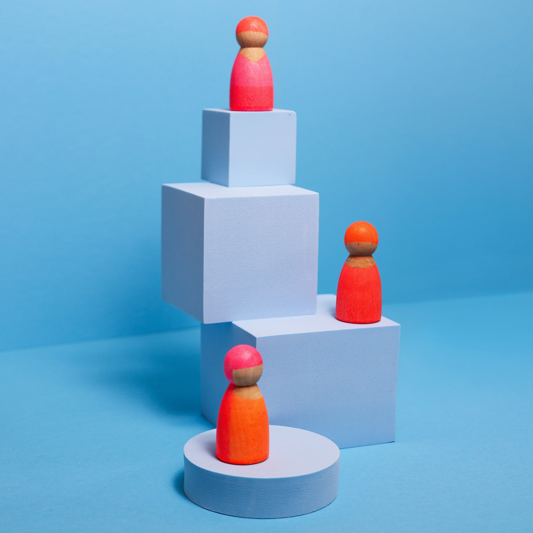 Open-ended Play GRIMM'S Spiel und Holz Design Neonfreunde Pink