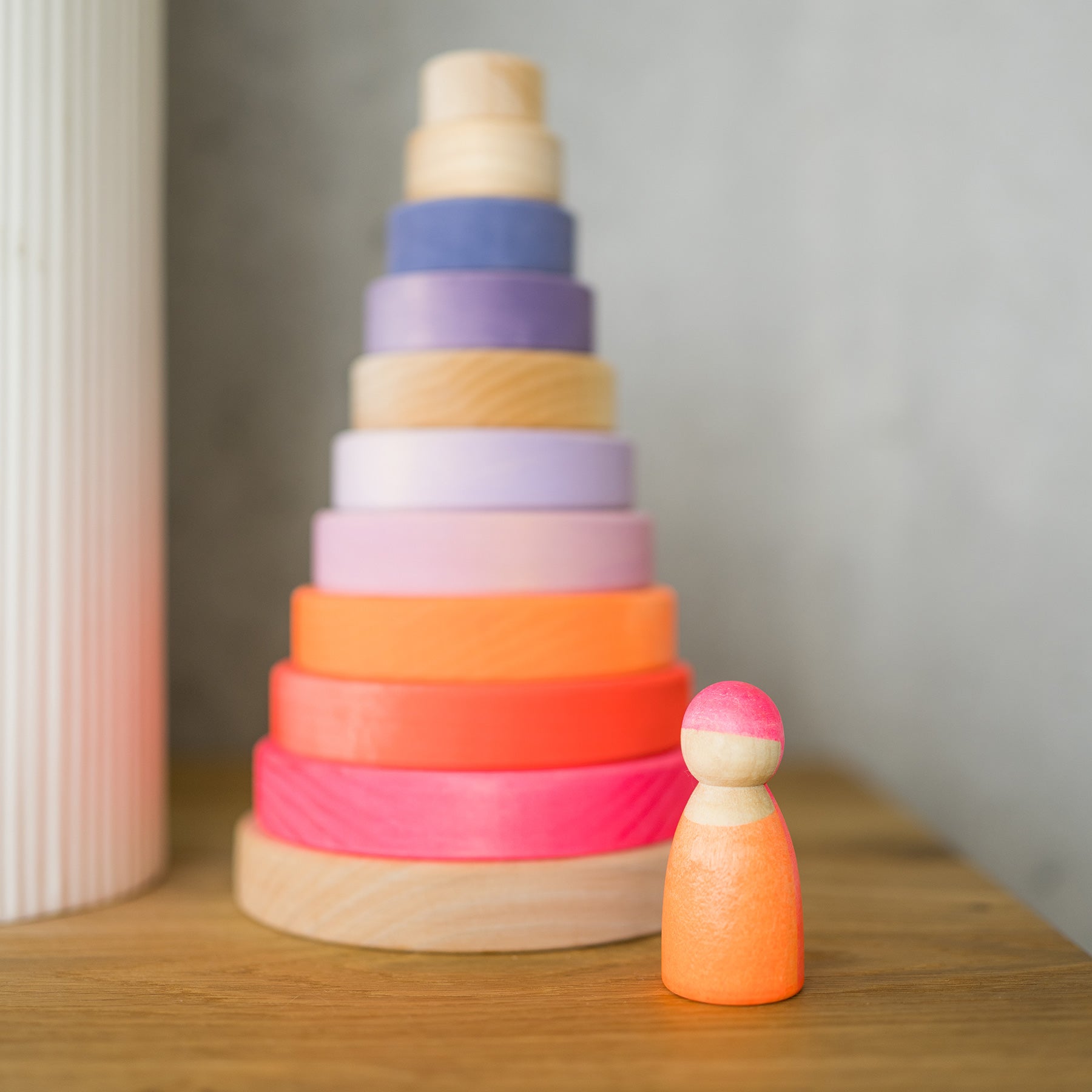 Open-ended Play GRIMM'S Spiel und Holz Design Neonfreunde Pink