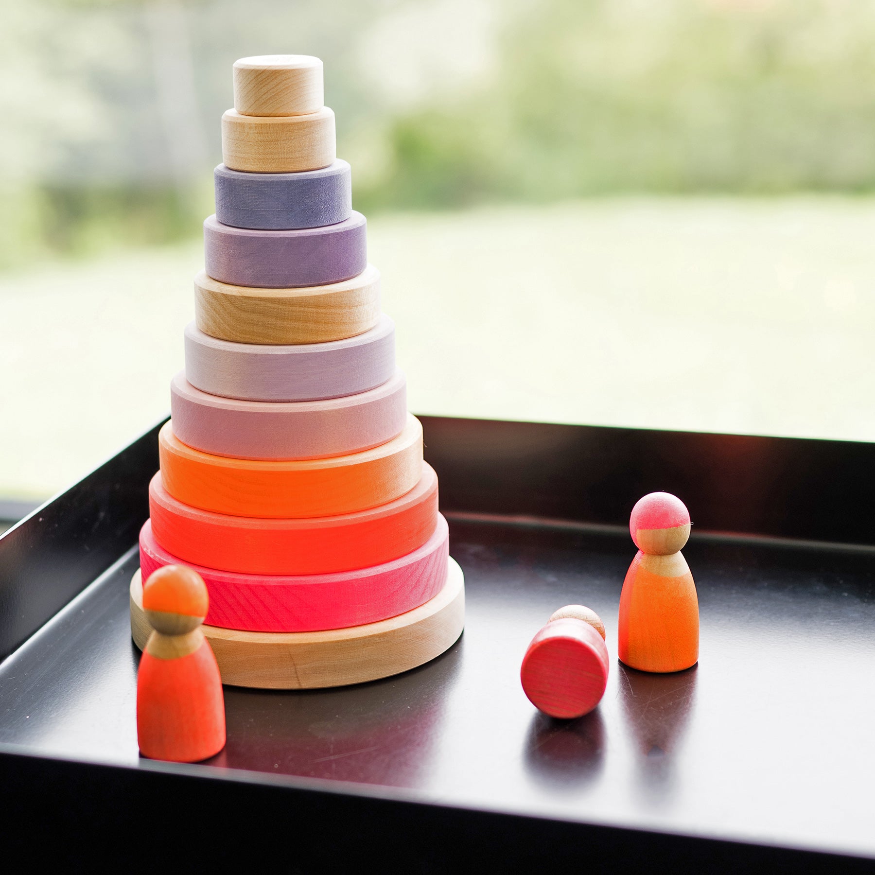 Open-ended Play GRIMM'S Spiel und Holz Design Neonfreunde Pink