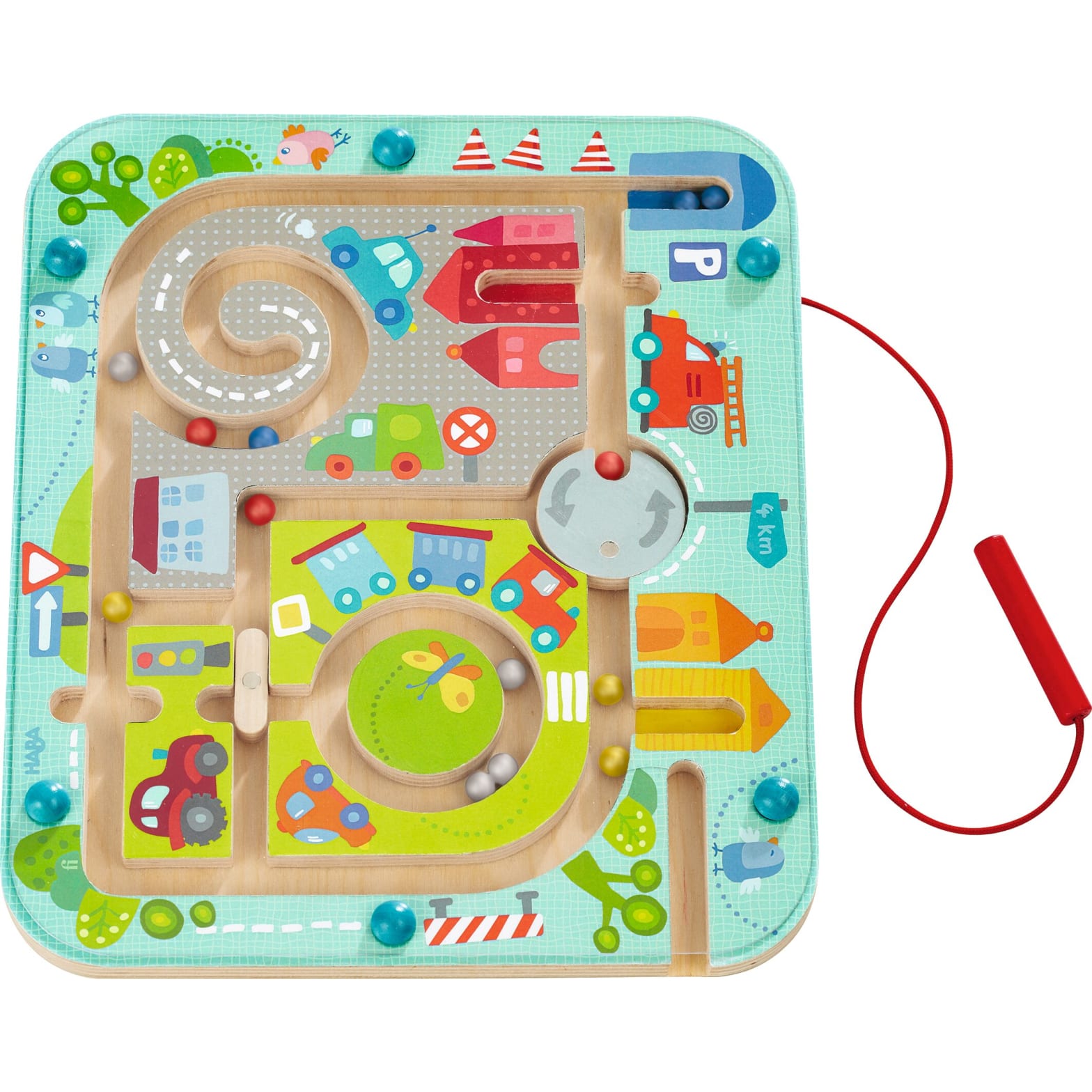 Magnetspiel HABA Magnetspiel Stadtlabyrinth