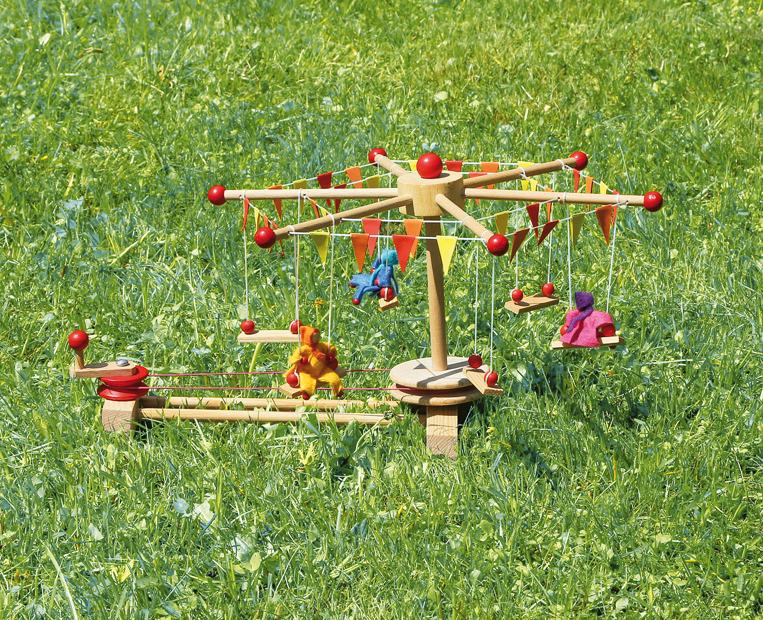 Holzbausatz Kraul Kettenkarussell