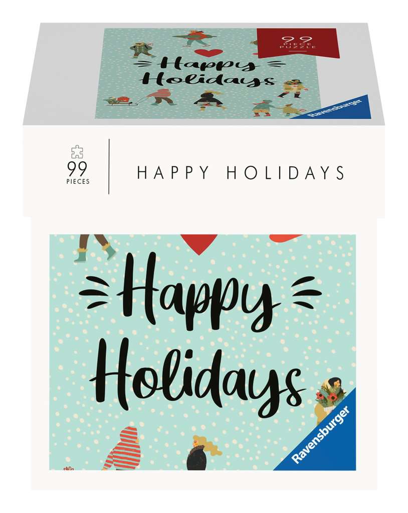 Spiel Ravensburger Puzzle: Happy Holidays