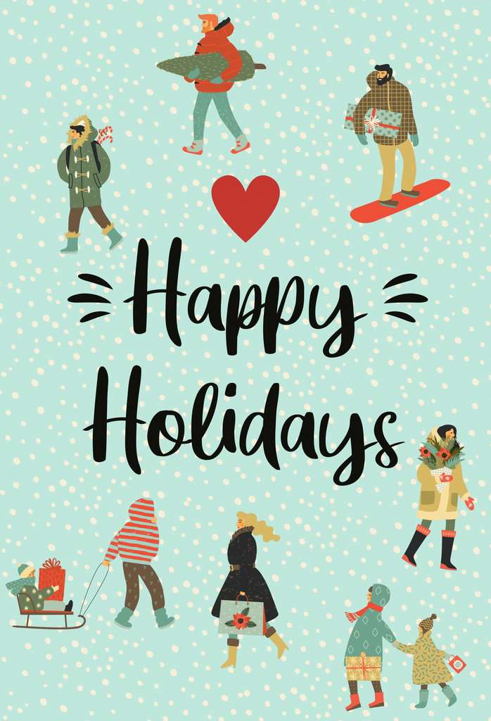 Spiel Ravensburger Puzzle: Happy Holidays