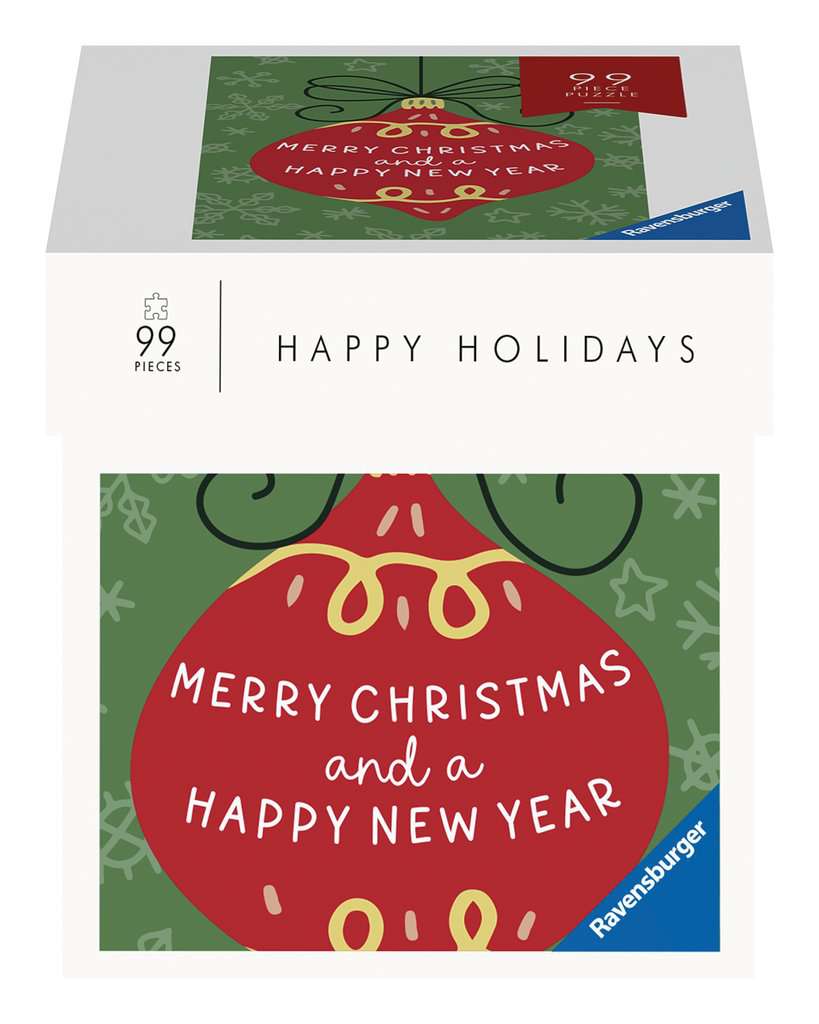 Spiel Ravensburger Puzzle: Merry Christmas and a Happy New Year