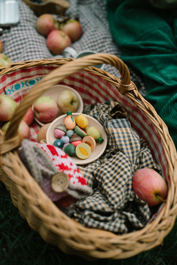 Open-ended Play Grapat Fruits