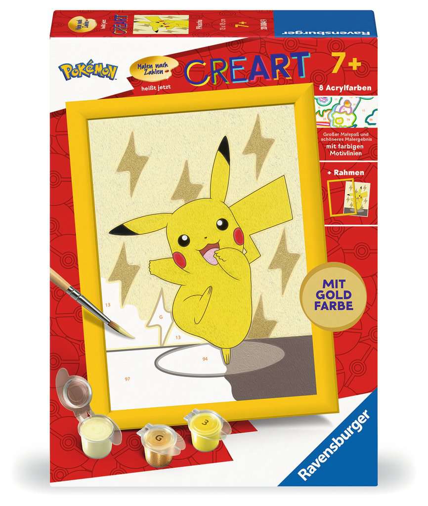 Malen Ravensburger CREART: Pikachu