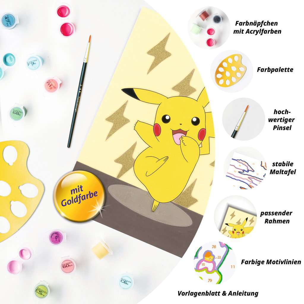 Malen Ravensburger CREART: Pikachu