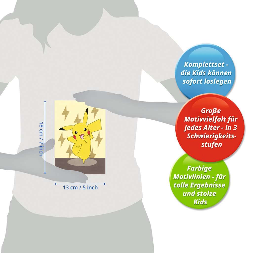 Malen Ravensburger CREART: Pikachu