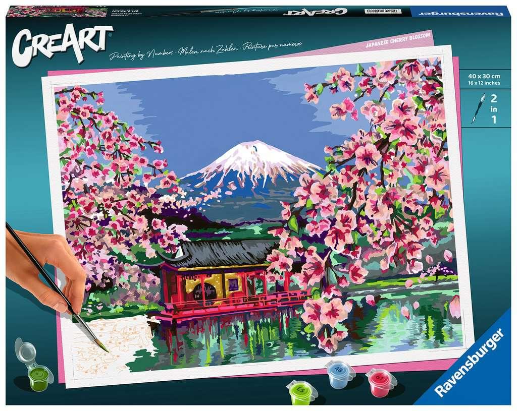 Malen Ravensburger CreArt: Japanese Cherry Blossom