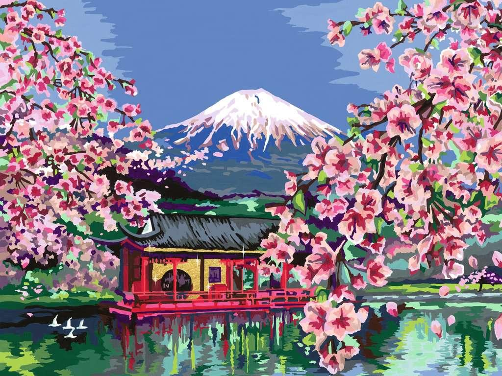 Malen Ravensburger CreArt: Japanese Cherry Blossom