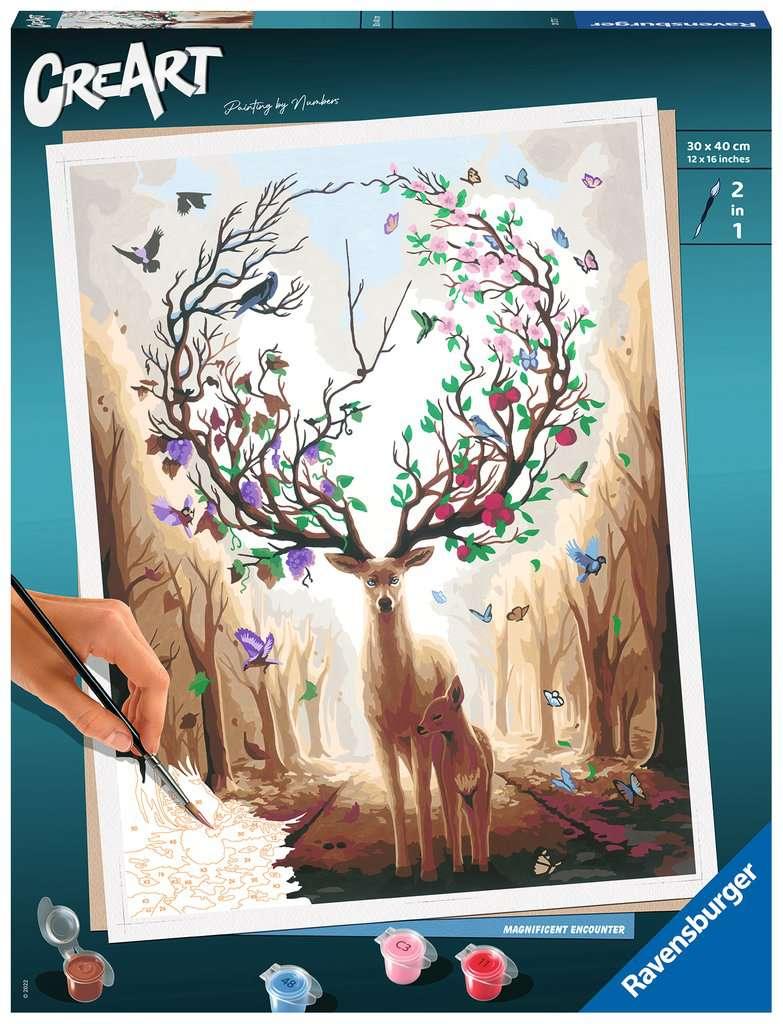 Malen Ravensburger CreArt: Magnificent Encounter