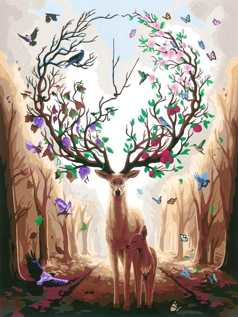 Malen Ravensburger CreArt: Magnificent Encounter