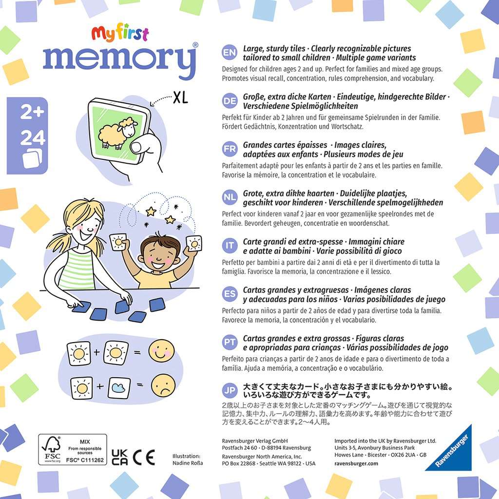 Spiel Ravensburger My first memory® Fahrzeuge