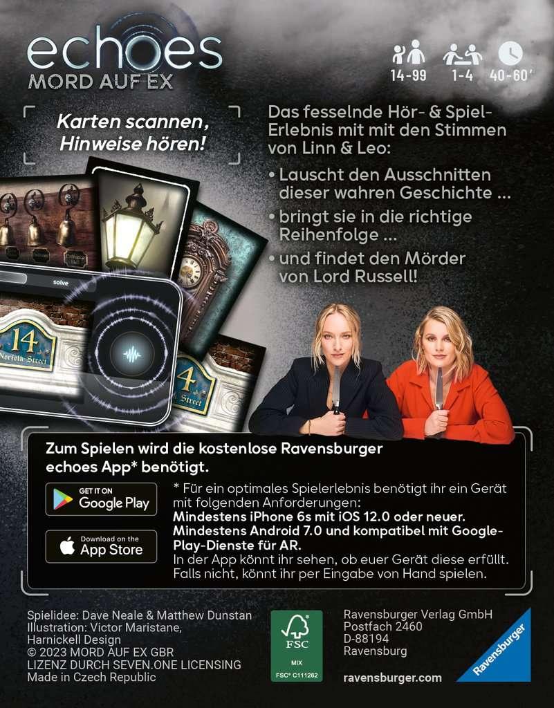 Spiel Ravensburger echoes Mord auf Ex