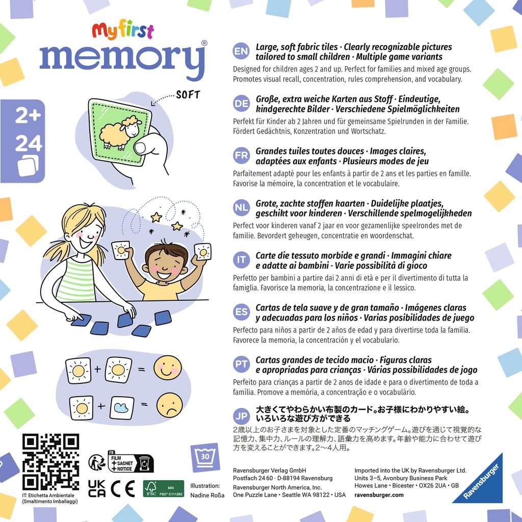 Spiel Ravensburger My first memory® Plüsch