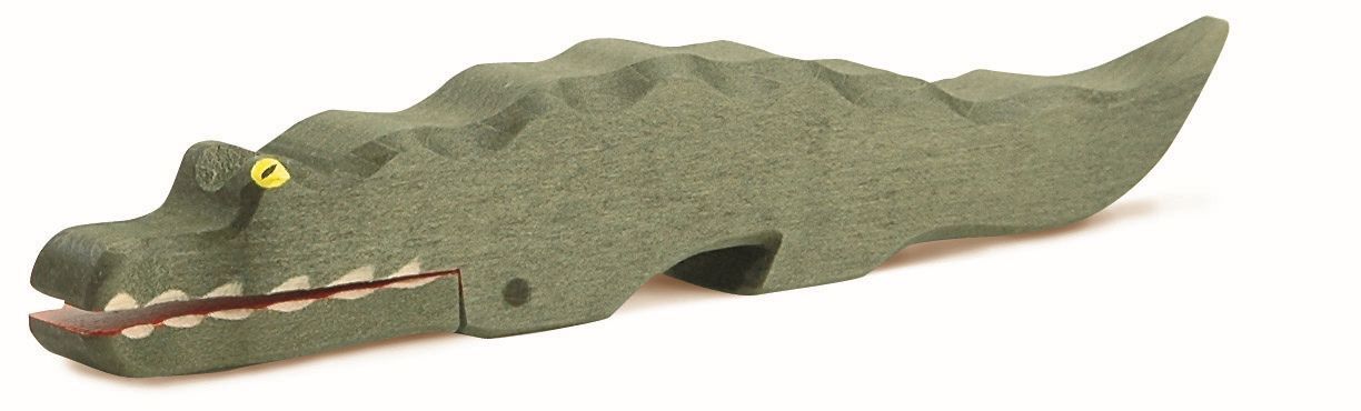 Holztiere & Figuren Ostheimer Holzspielzeug Krokodil