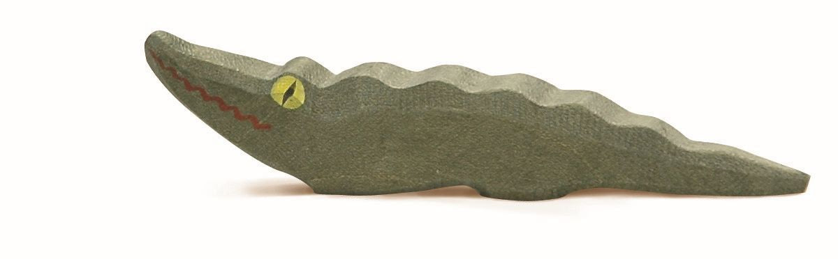 Holztiere & Figuren Ostheimer Holzspielzeug Krokodil klein