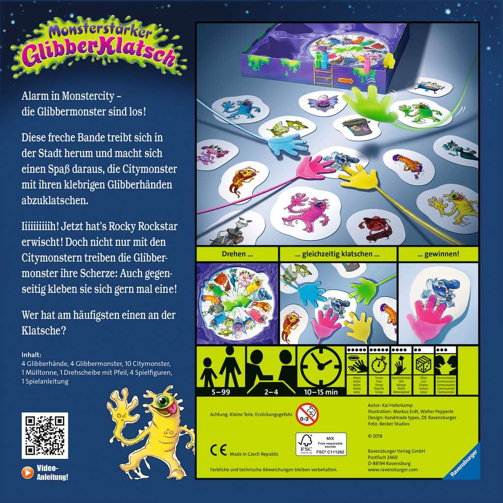 Spiel Ravensburger Monsterstarker GlibberKlatsch