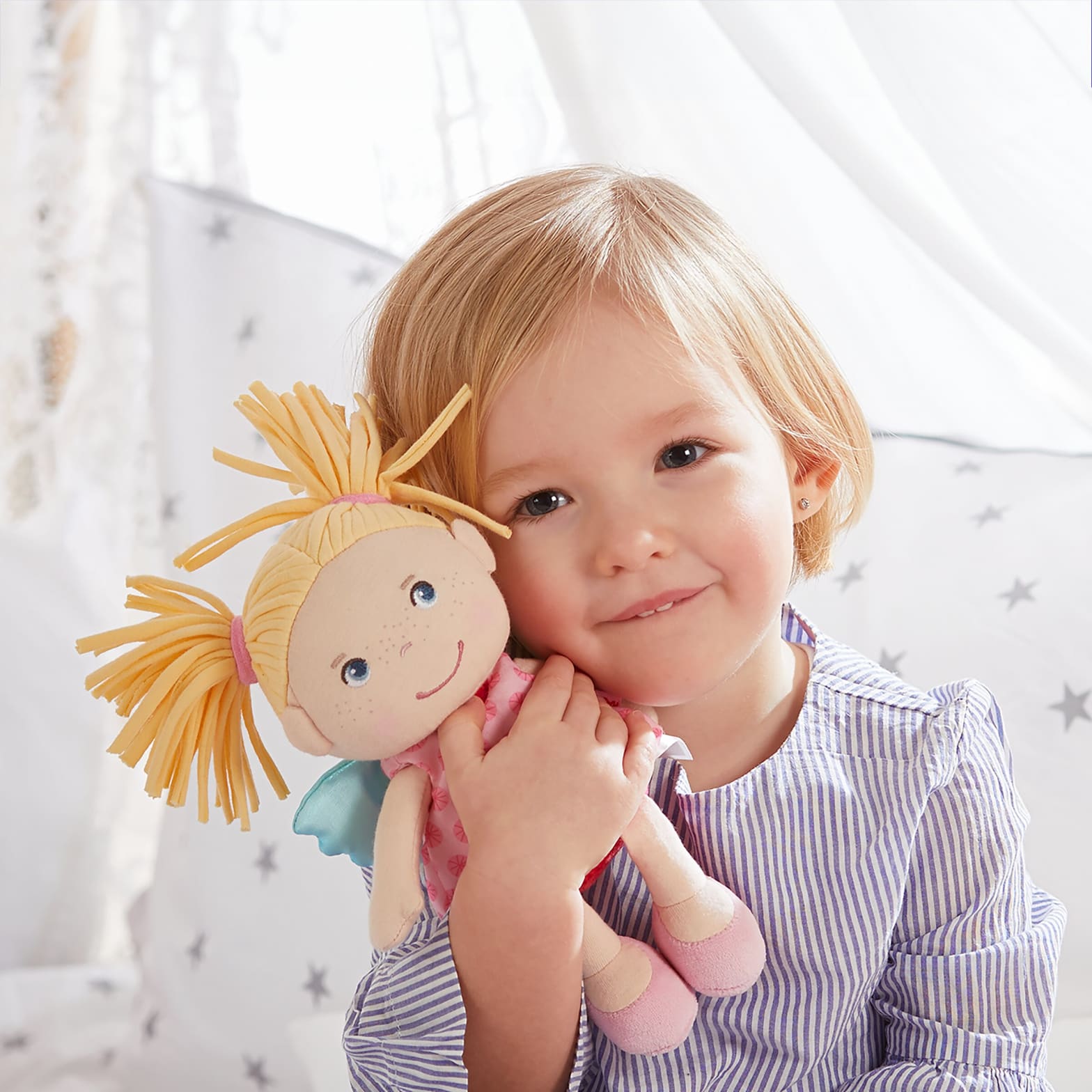 Puppen HABA Schutzengel Finja, 20 cm