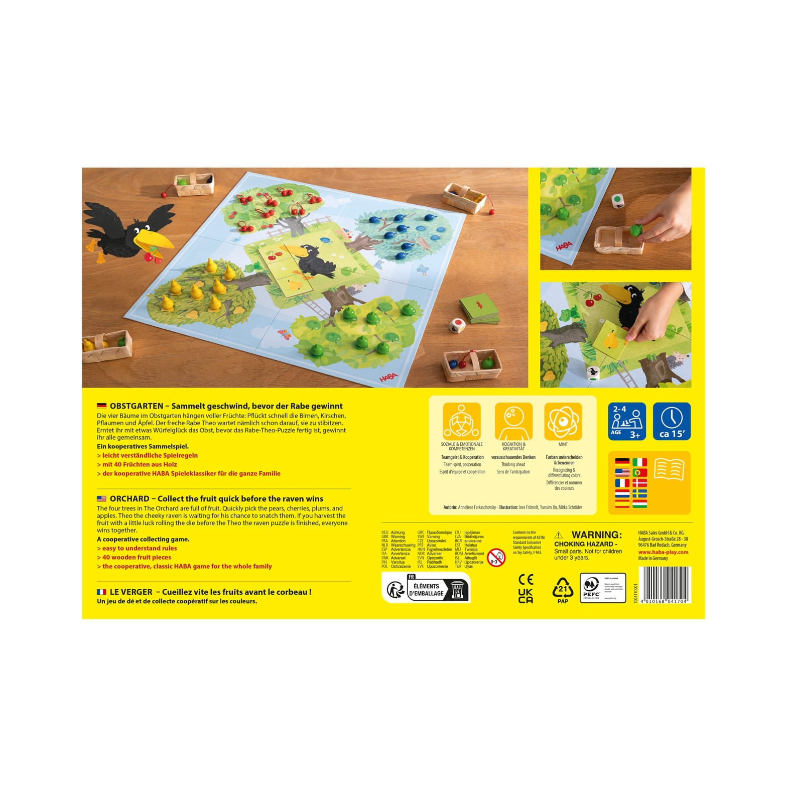 Kooperatives Spiel HABA Obstgarten