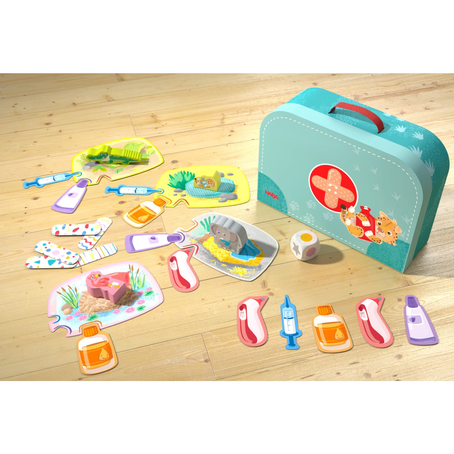 Kooperatives Spiel HABA Meine ersten Spiele – Wir verarzten Tiere