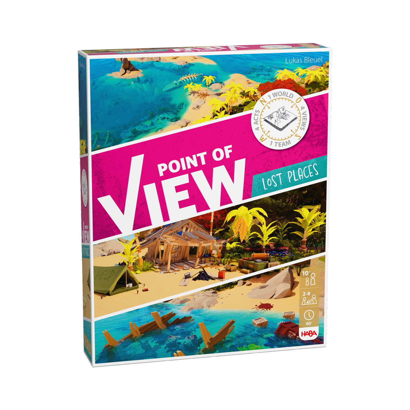 Gesellschaftsspiel HABA POINT OF VIEW – Lost Places