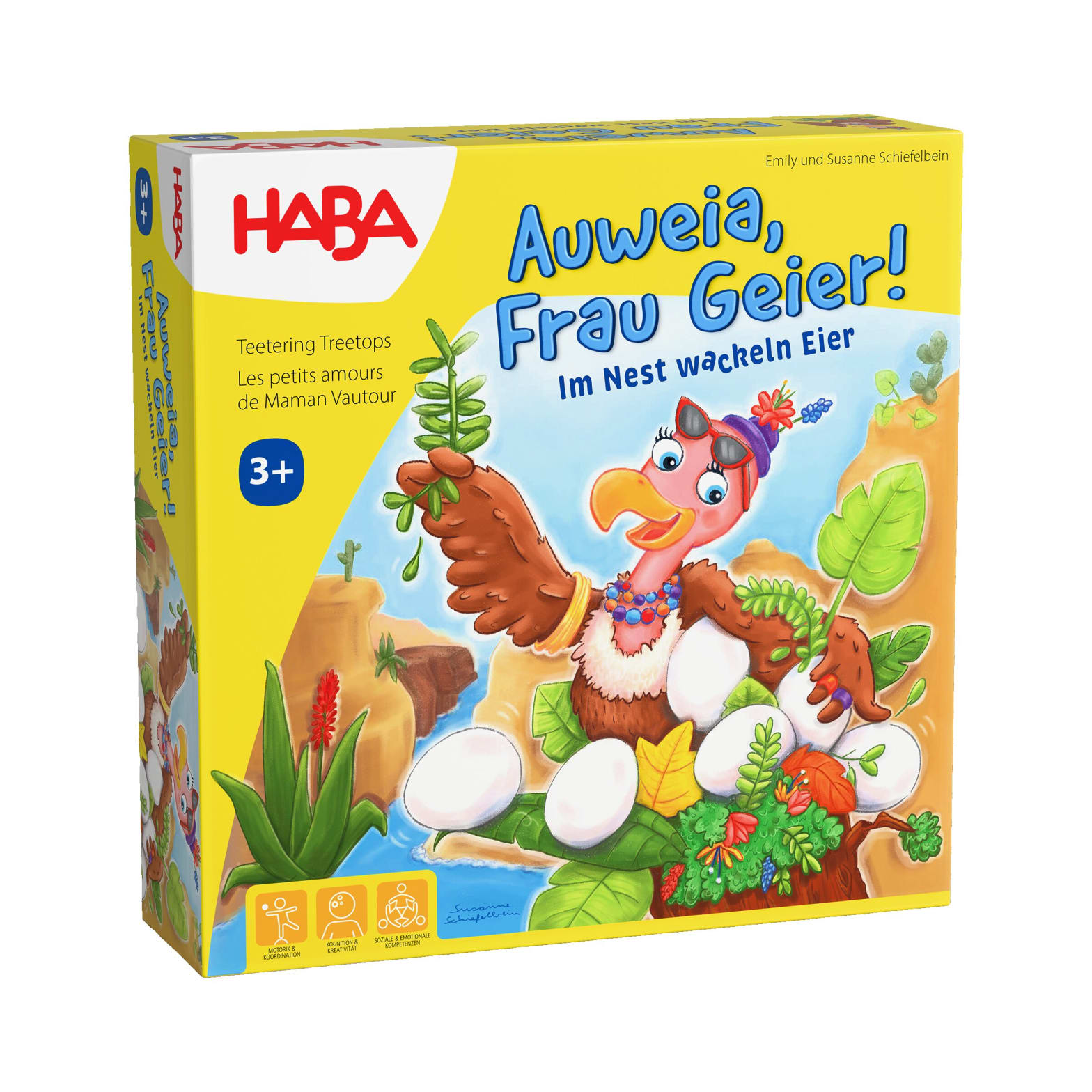 Gesellschaftsspiel HABA Auweia, Frau Geier!