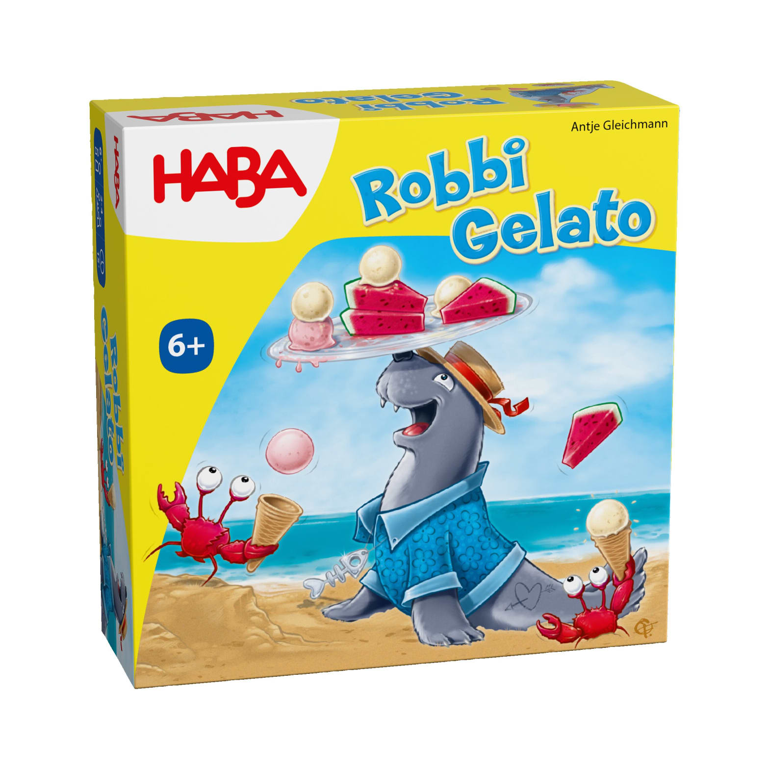 Gesellschaftsspiel HABA Robbi Gelato