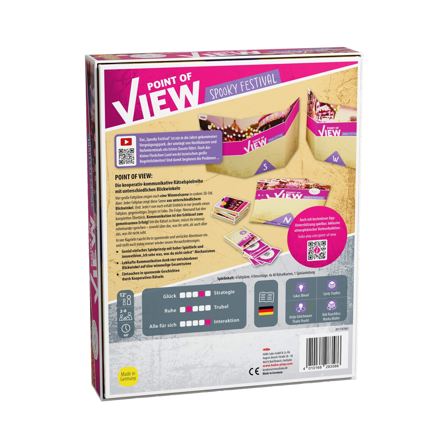 Gesellschaftsspiel HABA POINT OF VIEW – Spooky Festival