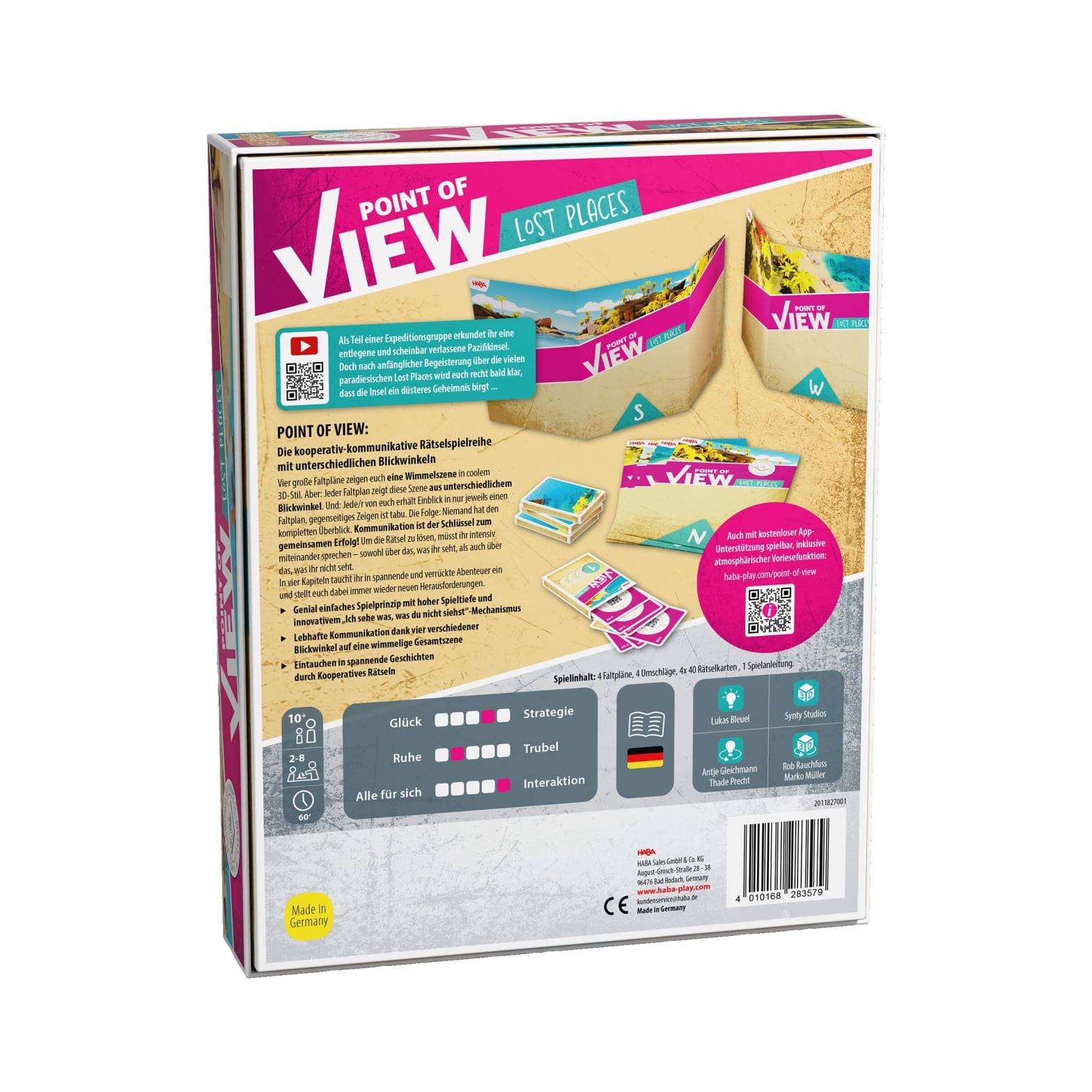 Gesellschaftsspiel HABA POINT OF VIEW – Lost Places