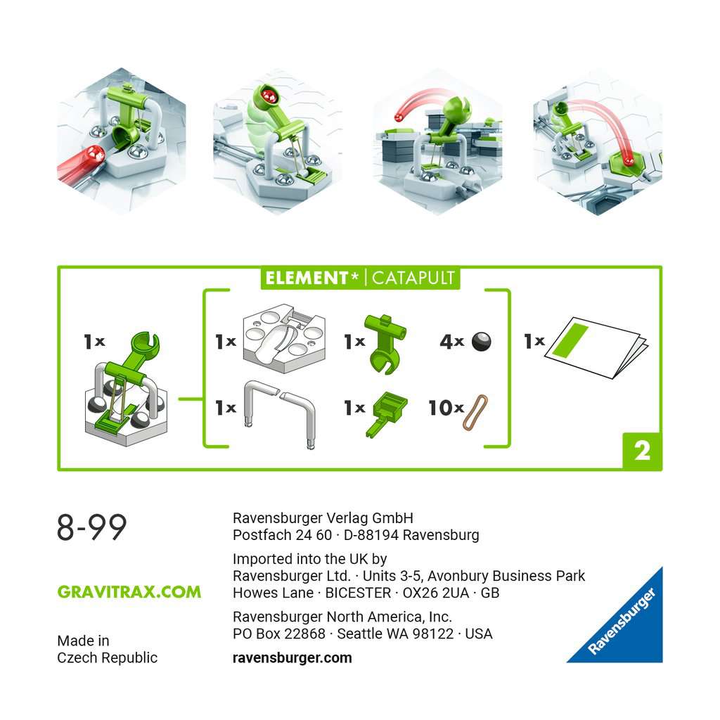 Kugelbahn Ravensburger GraviTrax ⎮ Element Catapult