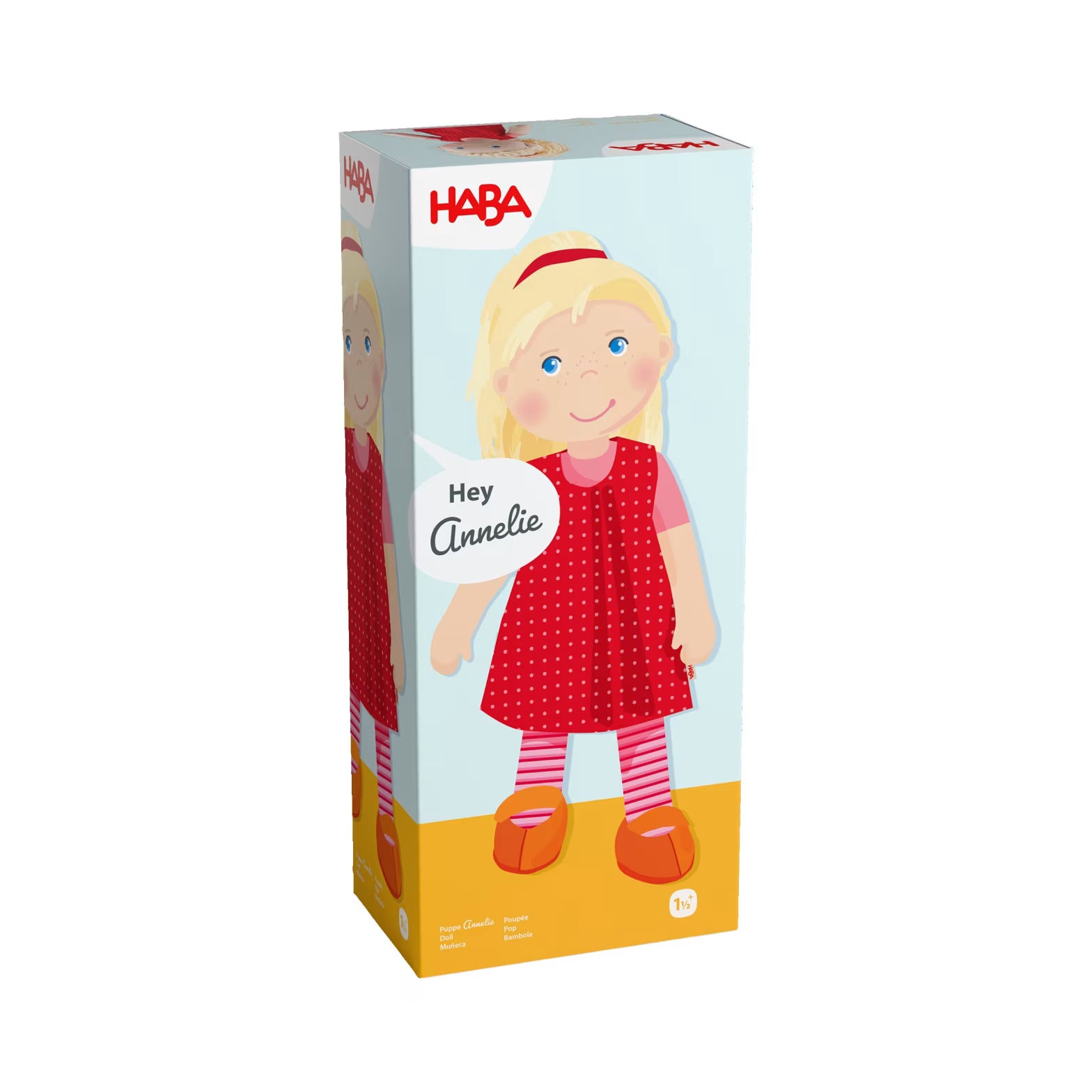 Puppen HABA Stoffpuppe Annelie, 30 cm