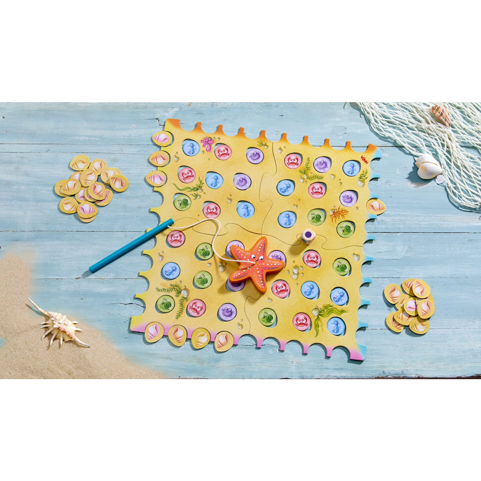 Gesellschaftsspiel HABA Seebastian Seestern