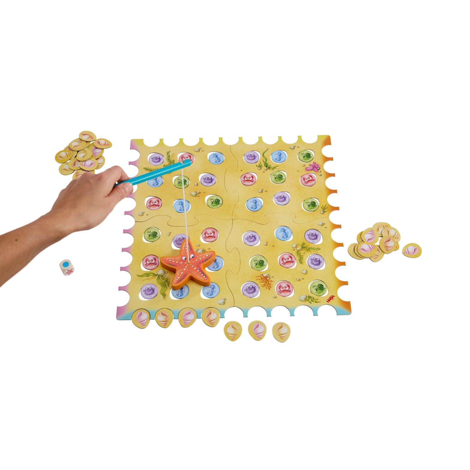 Gesellschaftsspiel HABA Seebastian Seestern