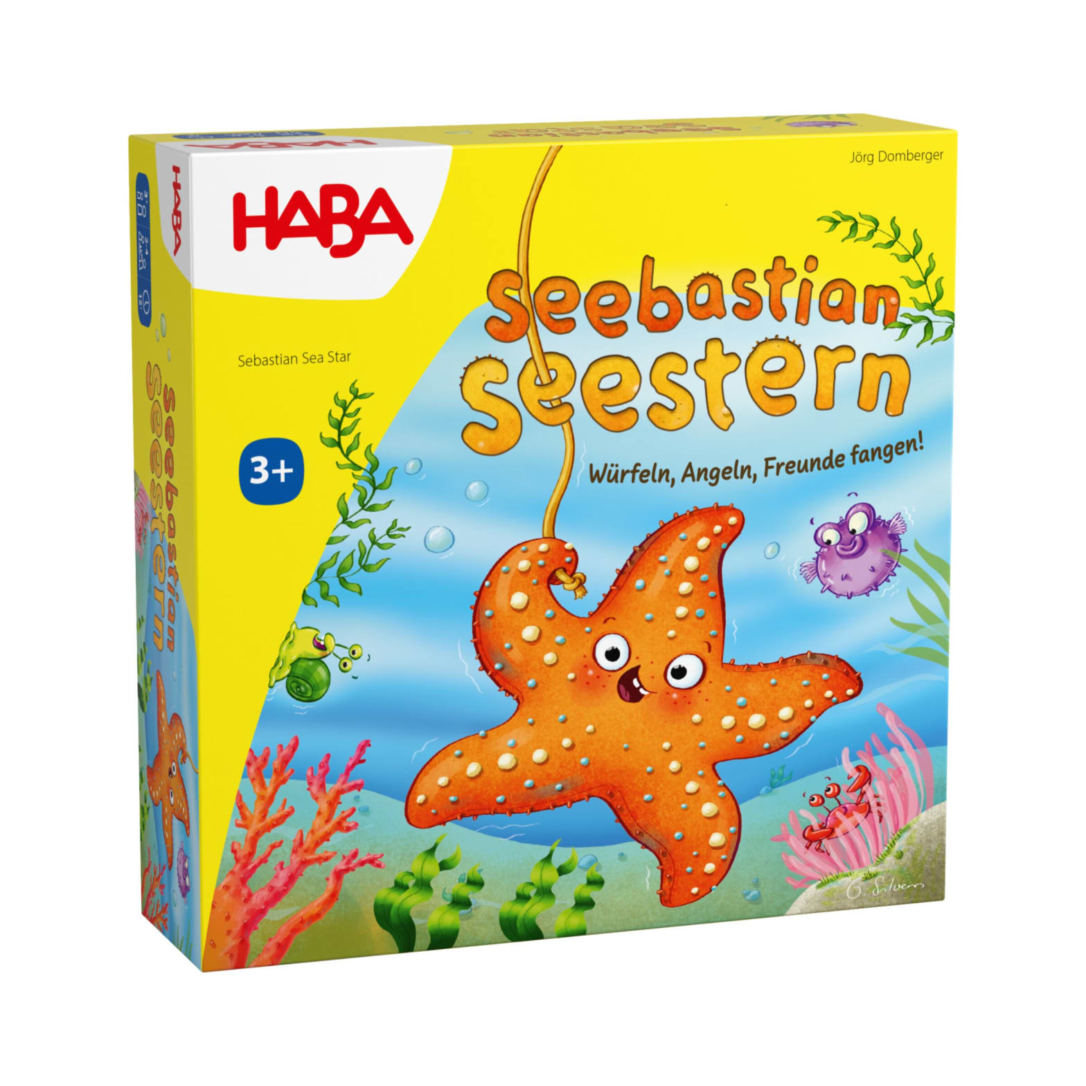 Gesellschaftsspiel HABA Seebastian Seestern