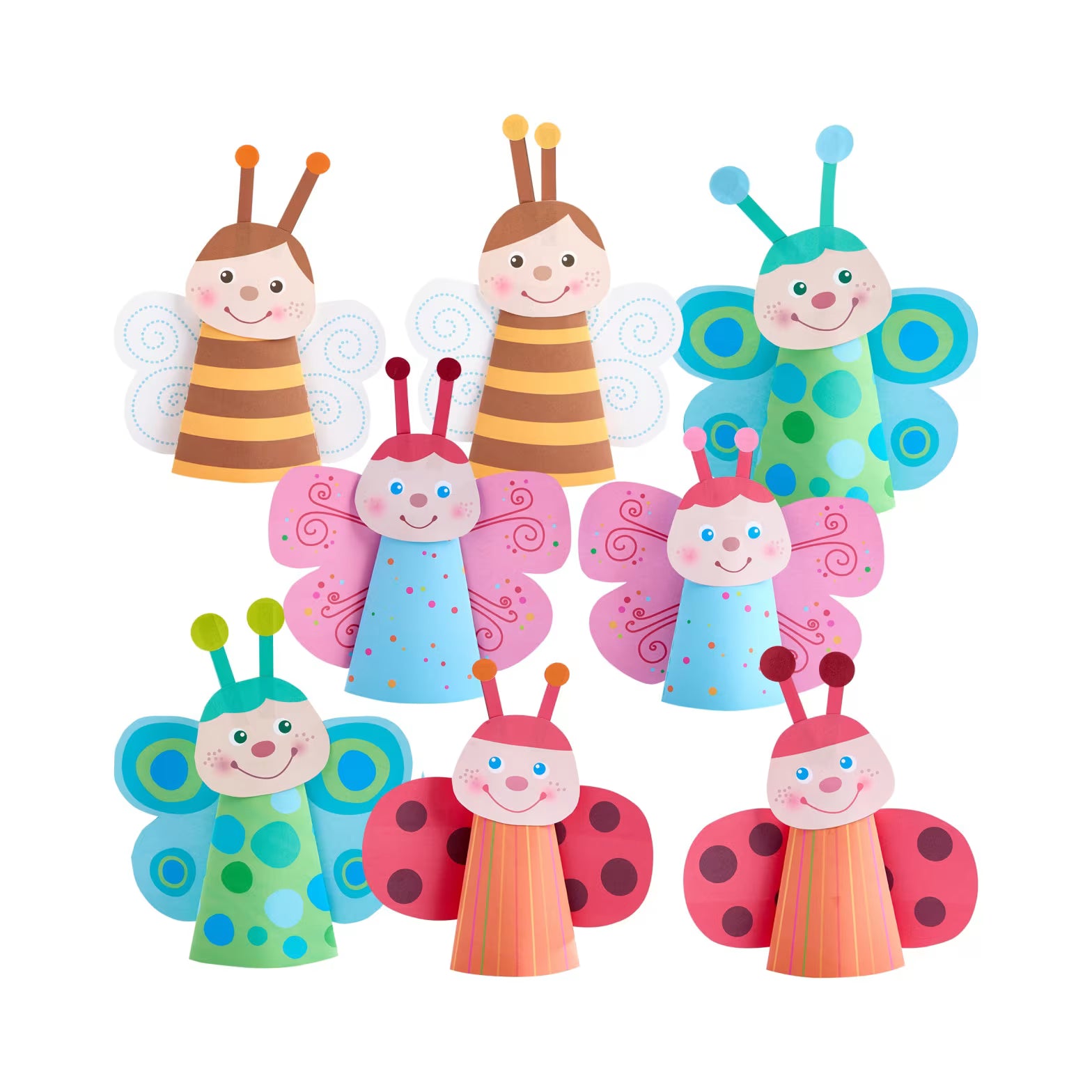 Basteln HABA Sachenmacher | Erstes Schneiden Flatterlinge Bastelset