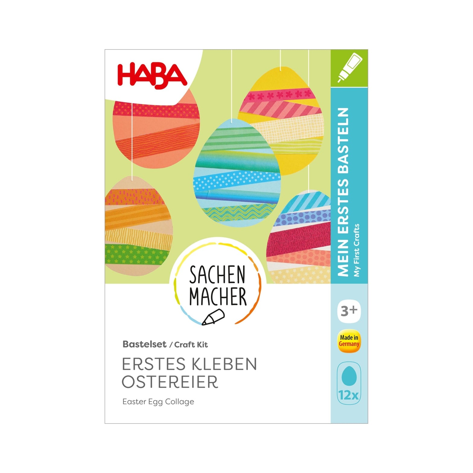 Basteln HABA Bastelset - Erstes Kleben Ostereier