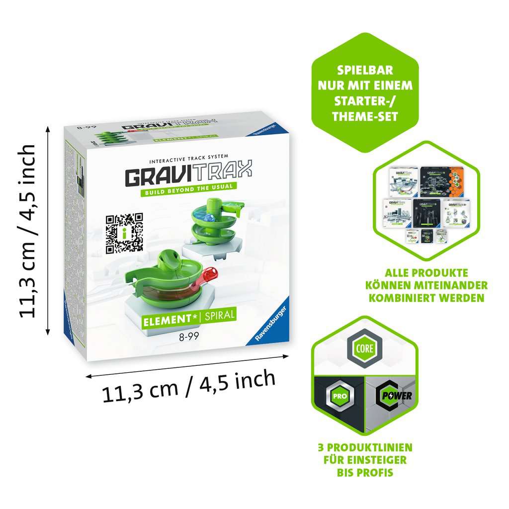 Kugelbahn Ravensburger GraviTrax ⎮ Element Spiral